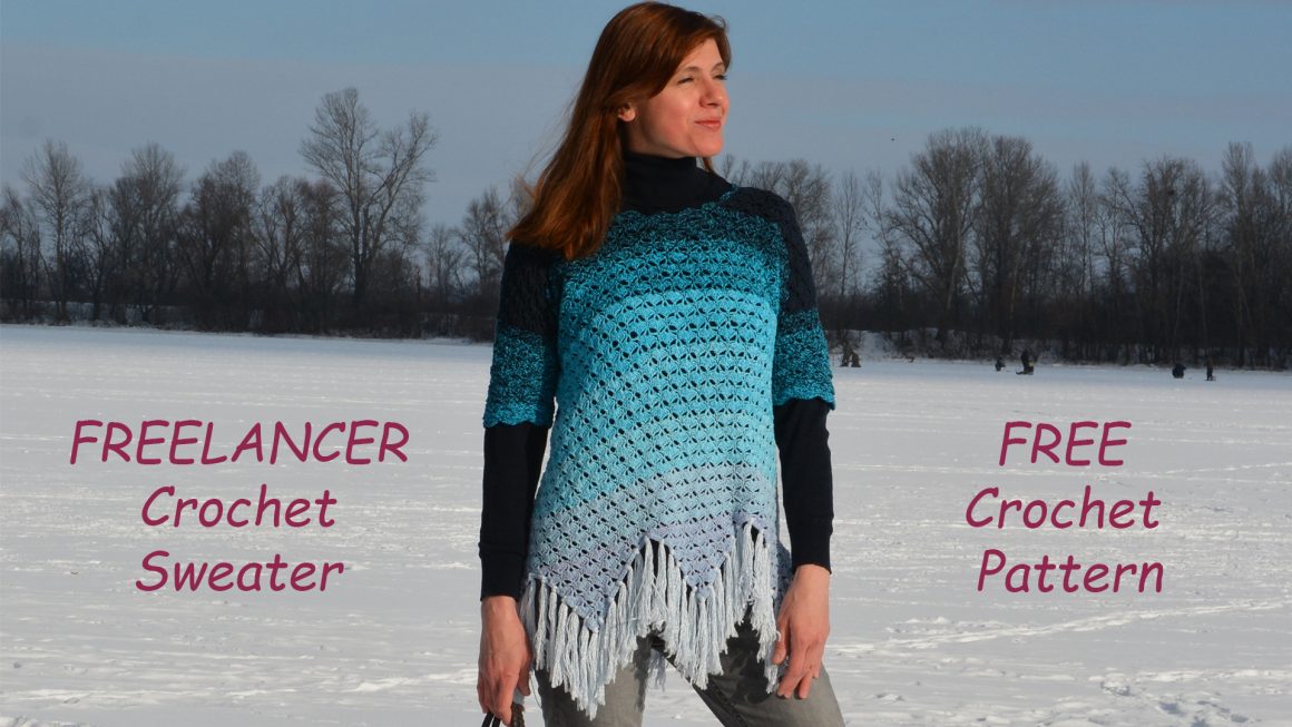 FREELANCER Crochet Sweater Pattern