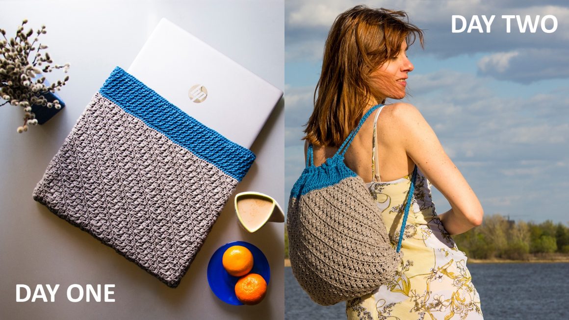 FLEXIBILITY: Backpack or Notebook Cover Pattern