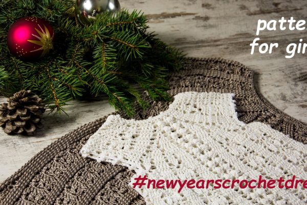 New Year’s Dress-KIDS: Crochet Dress Pattern