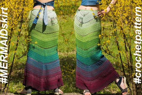 MERMAID: Crochet Skirt Pattern