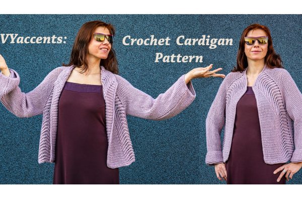 WAVYaccents: Cardigan Crochet Pattern