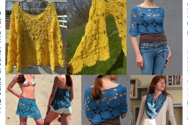 DESIRE TOP or SWEATER: Crochet Pattern