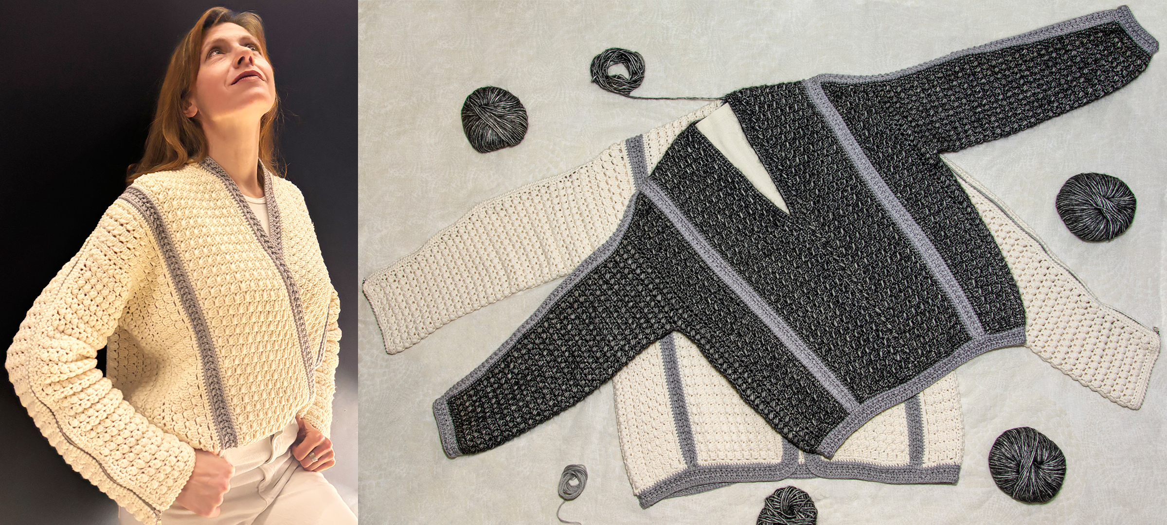 Crochet CADRIGAN or PULLOVER SWEATER - Test starts now