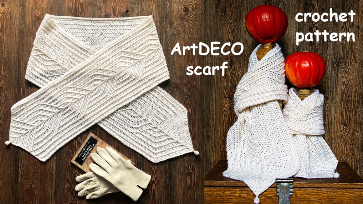 ArtDECO: Scarf Crochet Pattern