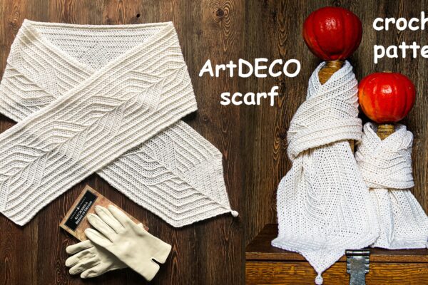 ArtDECO: Scarf Crochet Pattern